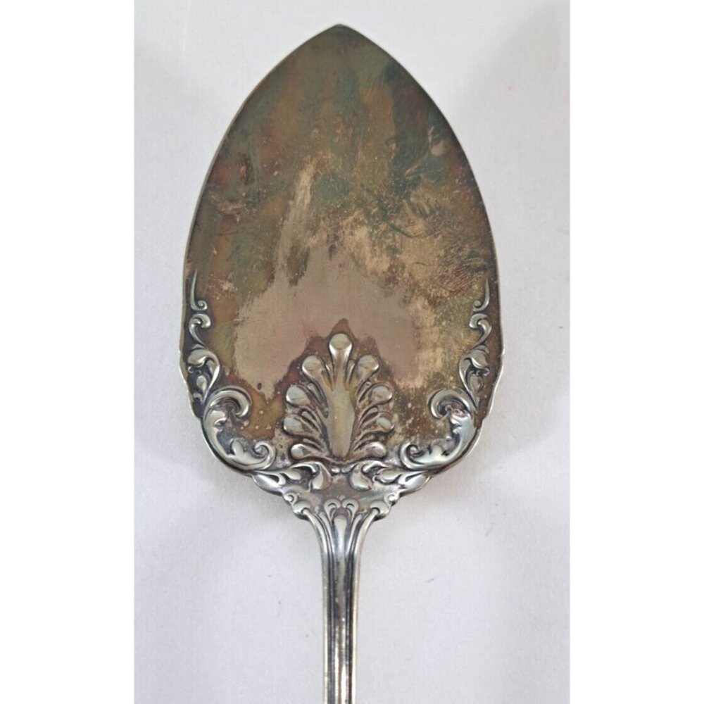 Antique Norma Pie Knife Server 1900 Montgomery Ward Victorian Silverplate - Picture 2 of 5